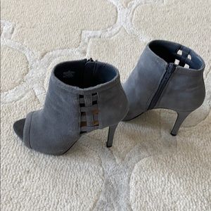 Nine West Open Toe Booties